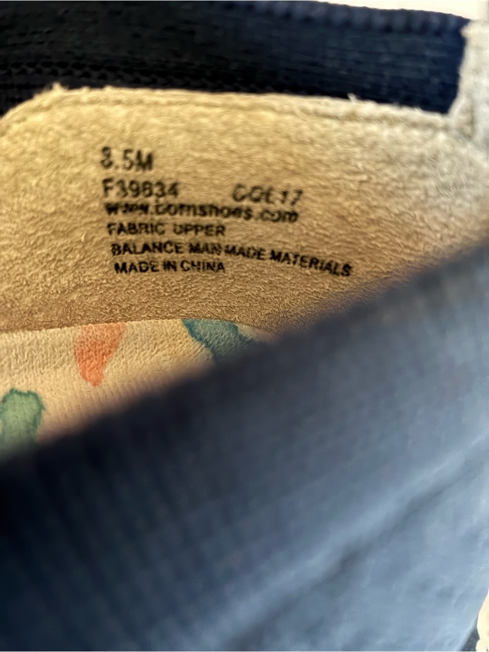 Born Navy Knit Slip-On Sneakers - Picture 9 of 10